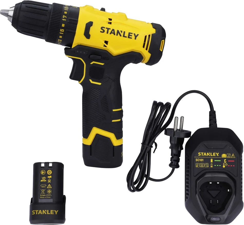STANLEY SCH10D2K-IN SCH10D2K-IN Cordless Drill (13 mm Chuck Size)