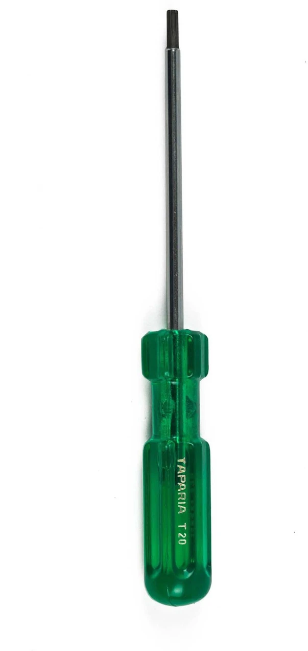 Taparia T-20 Steel Torx Screw Driver (Green And Silver), 1 pc