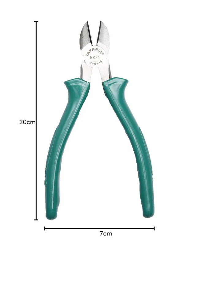 TAPARIA Side Cutting Pliers Model 1121-6N 165 mm 6 Inch Heavy Duty Wire Cutter