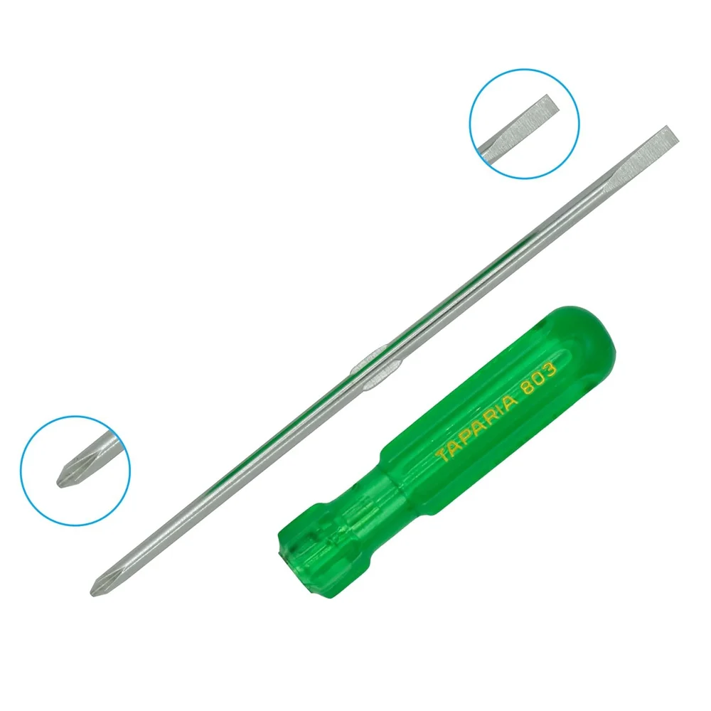 Stainless Steel Taparia Two-in-One Screwdriver Model No 851, 6 Inch