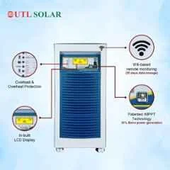 UTL Alfa Pro Plus APP5048 5kVA48V rMPPT Pure Sine Wave Solar Inverter, LAP-XX5K-D-XX