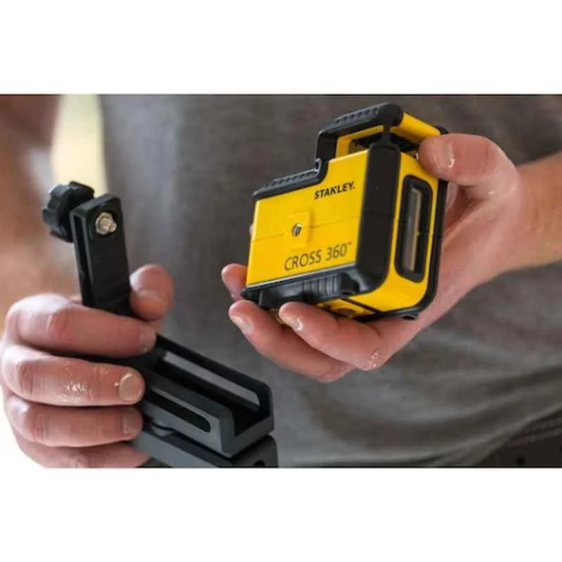 STANEY STHT77594-1 360 Degree Red Beam Cross Line Laser with 20 m Working Range