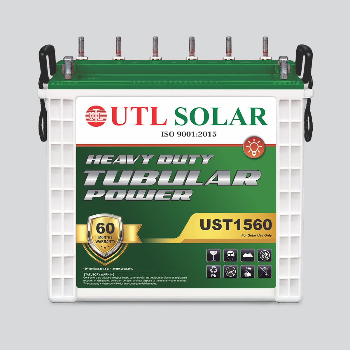 UTL 150AH Solar Inverter Battery – UST 1560